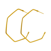 Brinco Vivante Argola Geométrica G