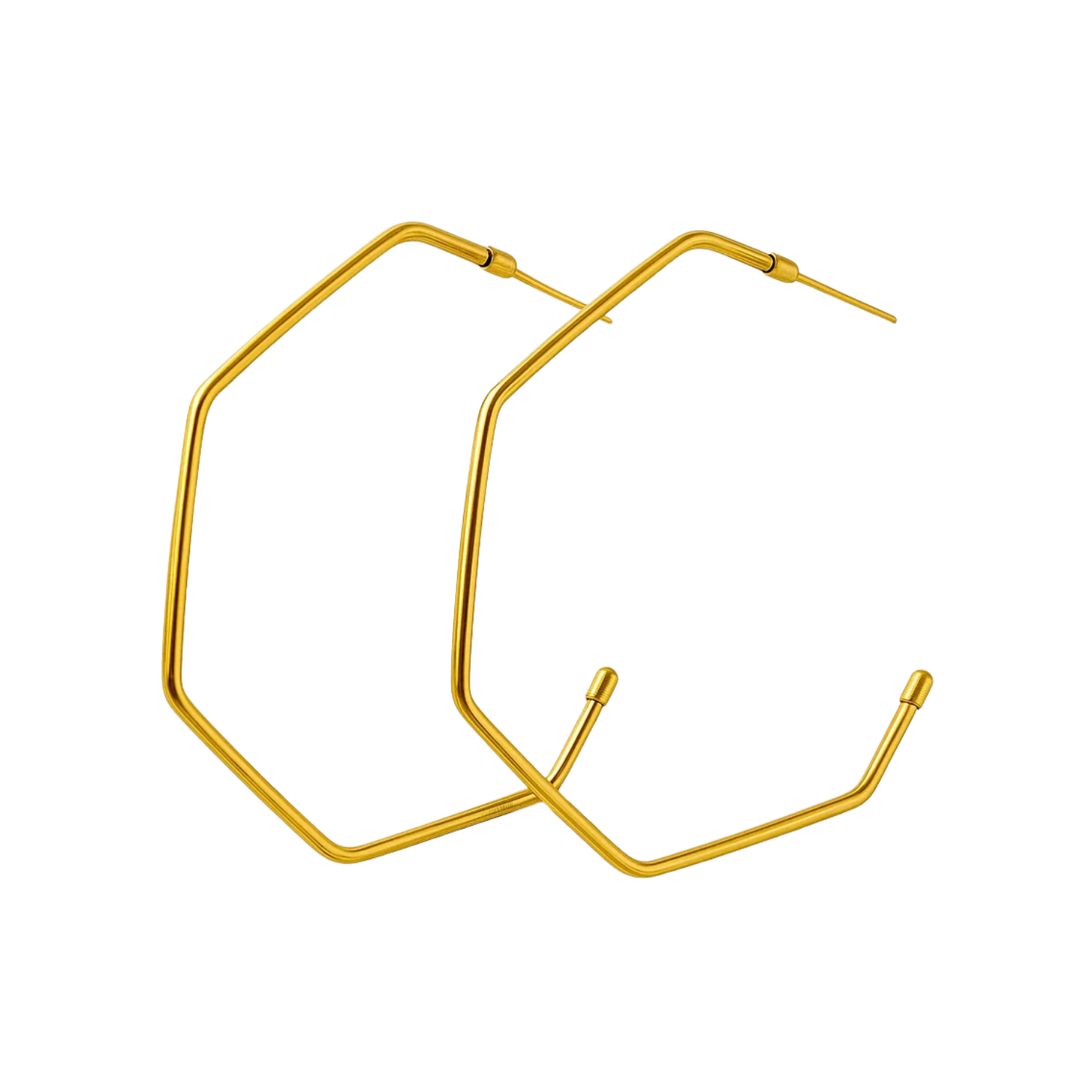 Brinco Vivante Argola Geométrica M