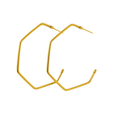 Brinco Vivante Argola Geométrica M