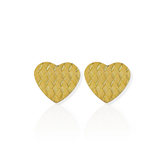 Brinco Vivante Coração Trançado