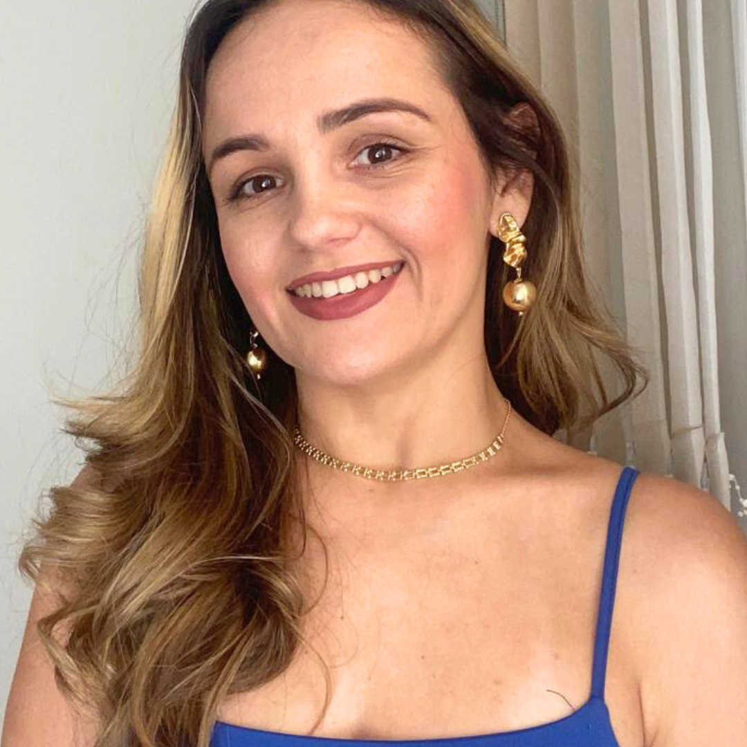 Brinco Vivante Folha com Esferas