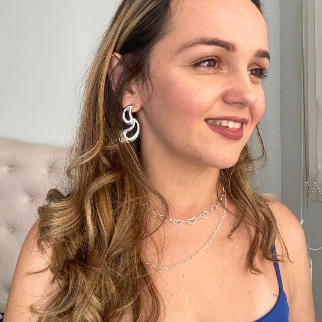 Brinco Vivante Gotas Vazadas