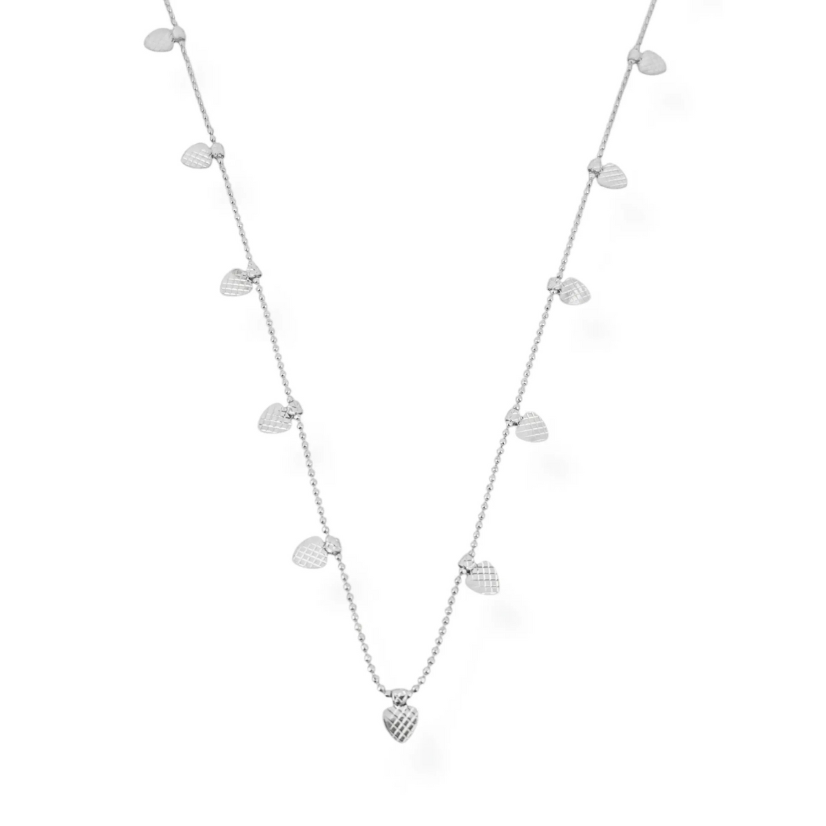 Choker Vivante Corações Texturizados