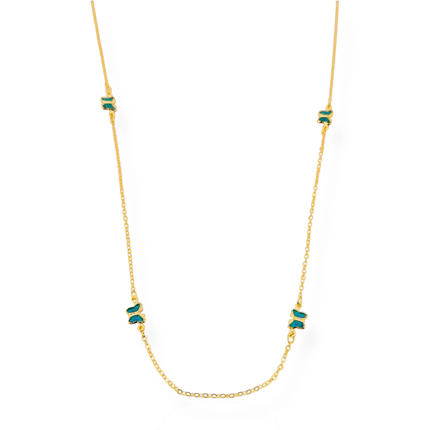 Colar Vivante Borboleta de Zircônia Riviera